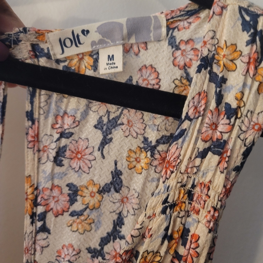 Floral jumpsuit romper